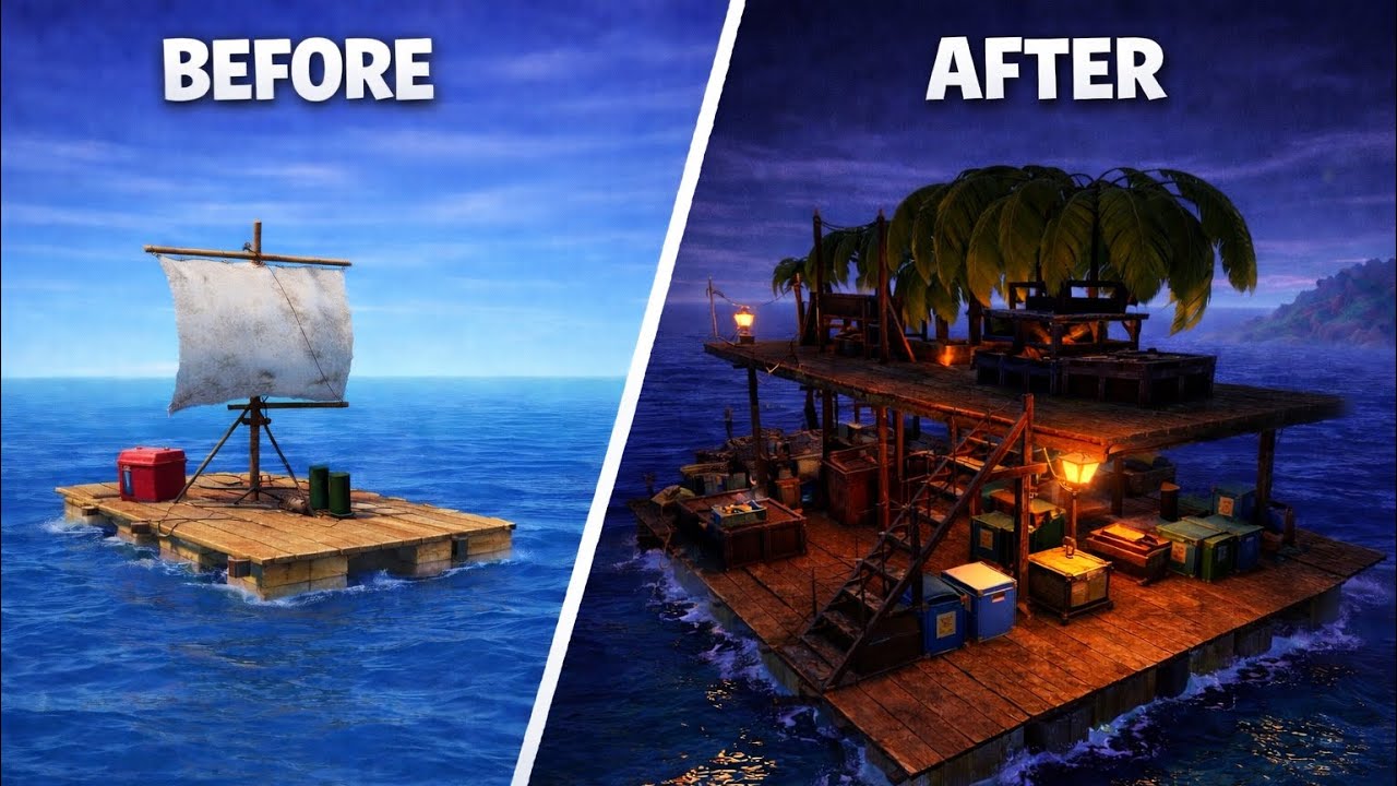 You Wont Believe This Upgrade... Raft 3