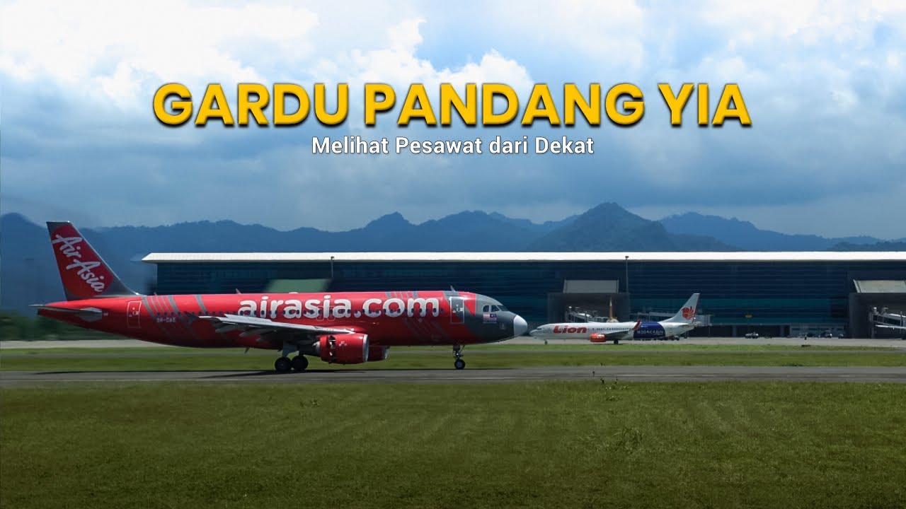 Melihat Pesawat dari Dekat di Gardu Pandang YIA