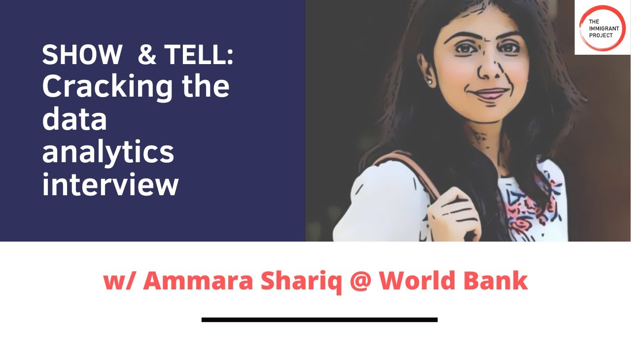 Cracking the data analytics interview by a World Bank data analyst