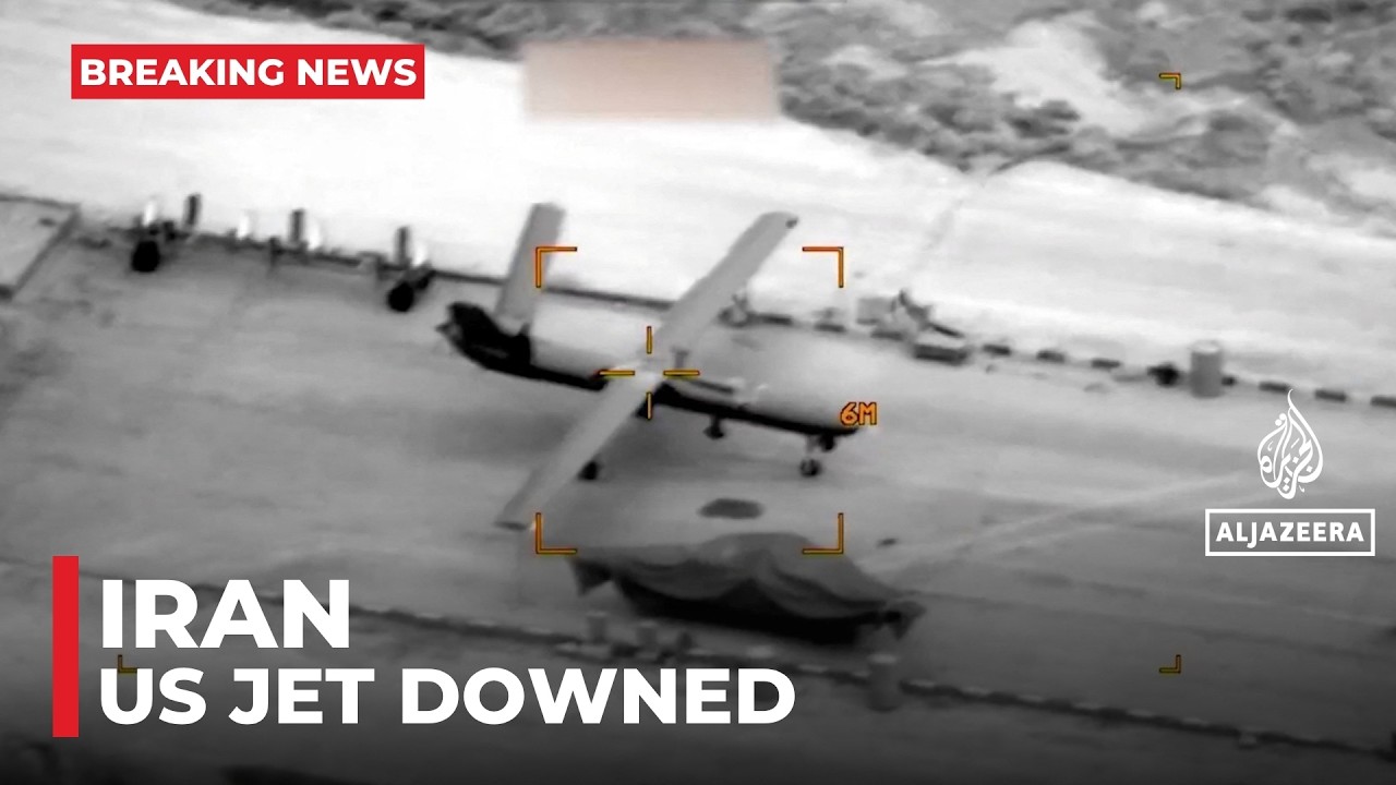 Iran says it downed US fighter jet as search and rescue under way