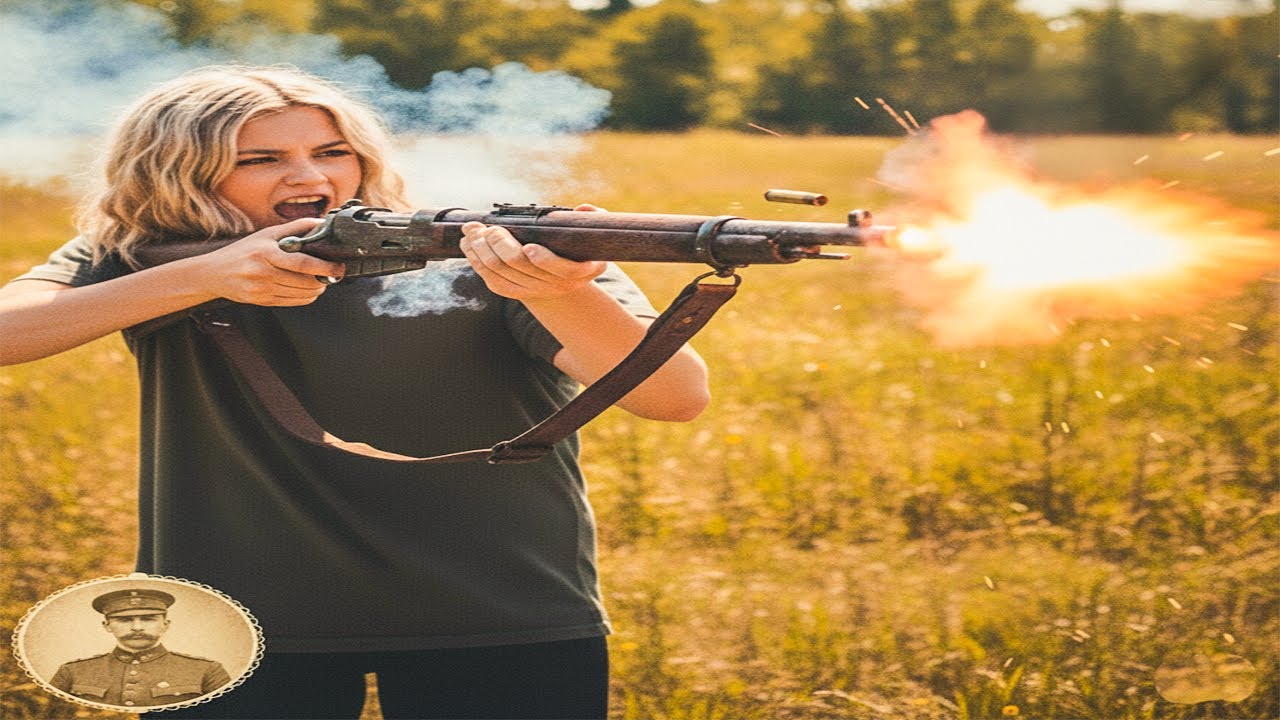 We shot a 100 year old rifle that belonged to our GREAT GREAT Grandfather!