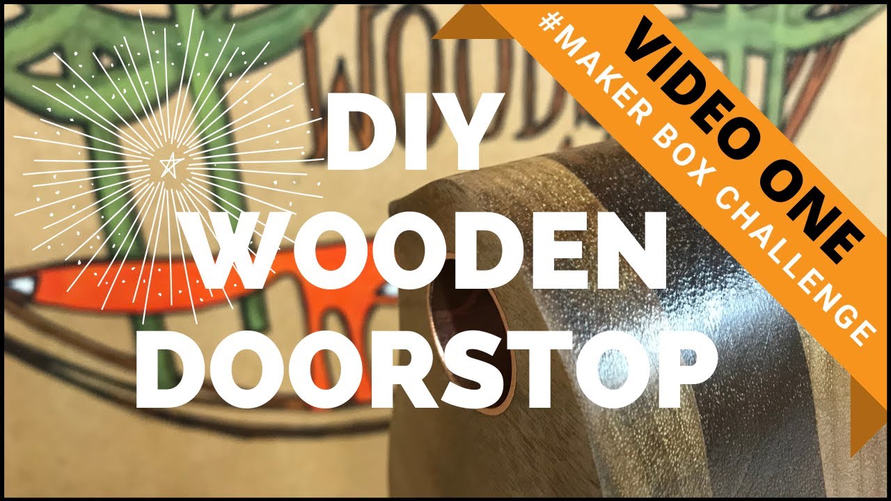 How to make a scrap wood door stopper gift.