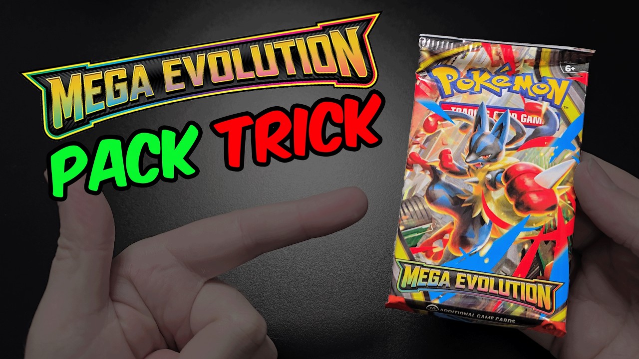 Обучающее видео с набором Mega Evolution Pack: Pokemon TCG