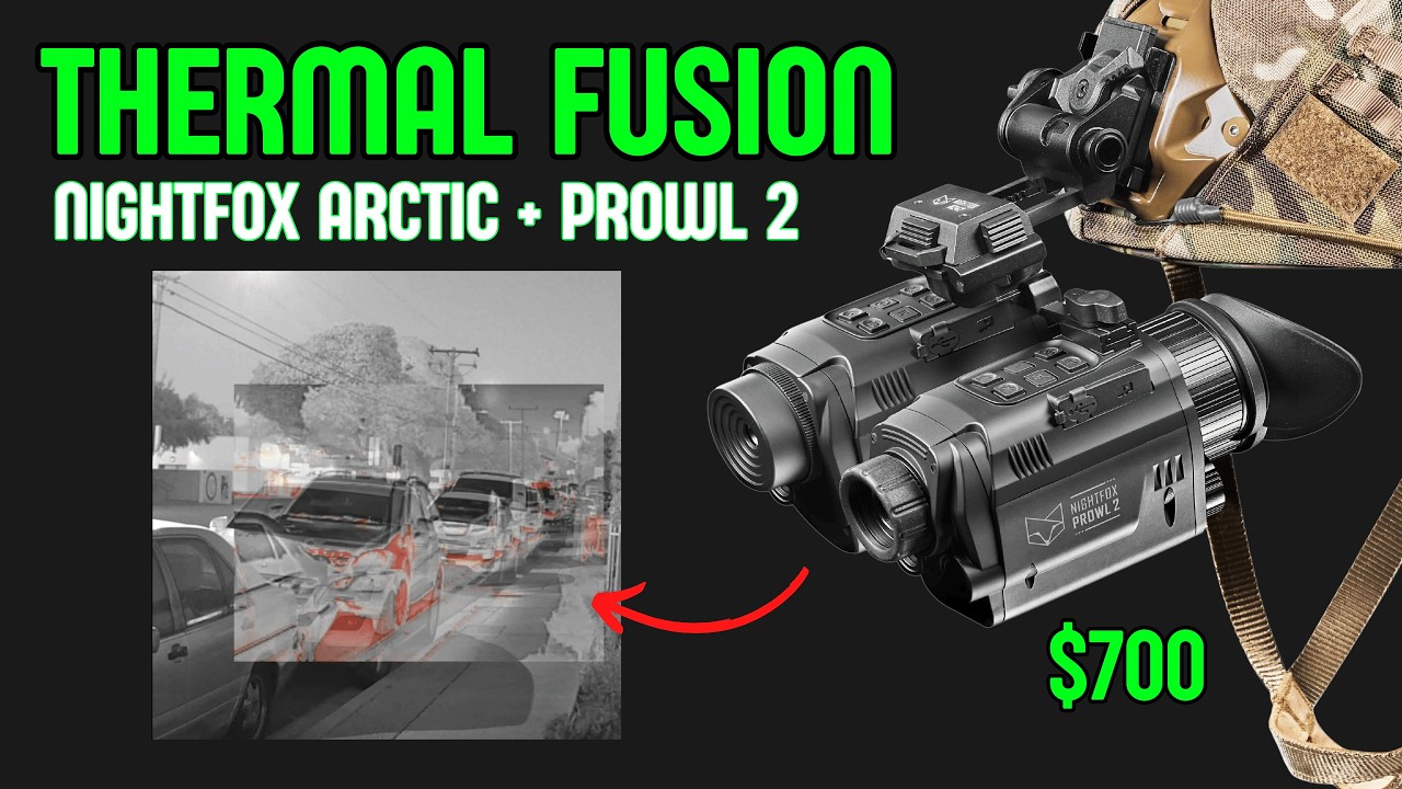 Идеальный бинокль Thermal Fusion за 700 долларов 🔥 Nightfox Arctic + Prowl 2