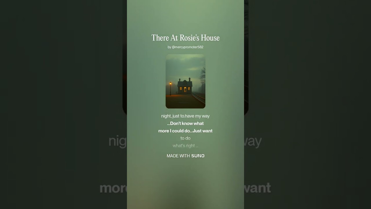 There At Rosie's House.                           by Travis of Bickley 