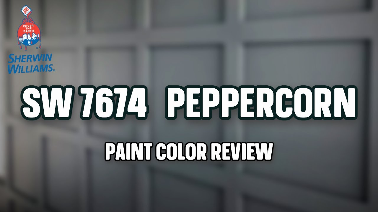Серые краски Sherwin Williams | Sherwin Williams Peppercorn