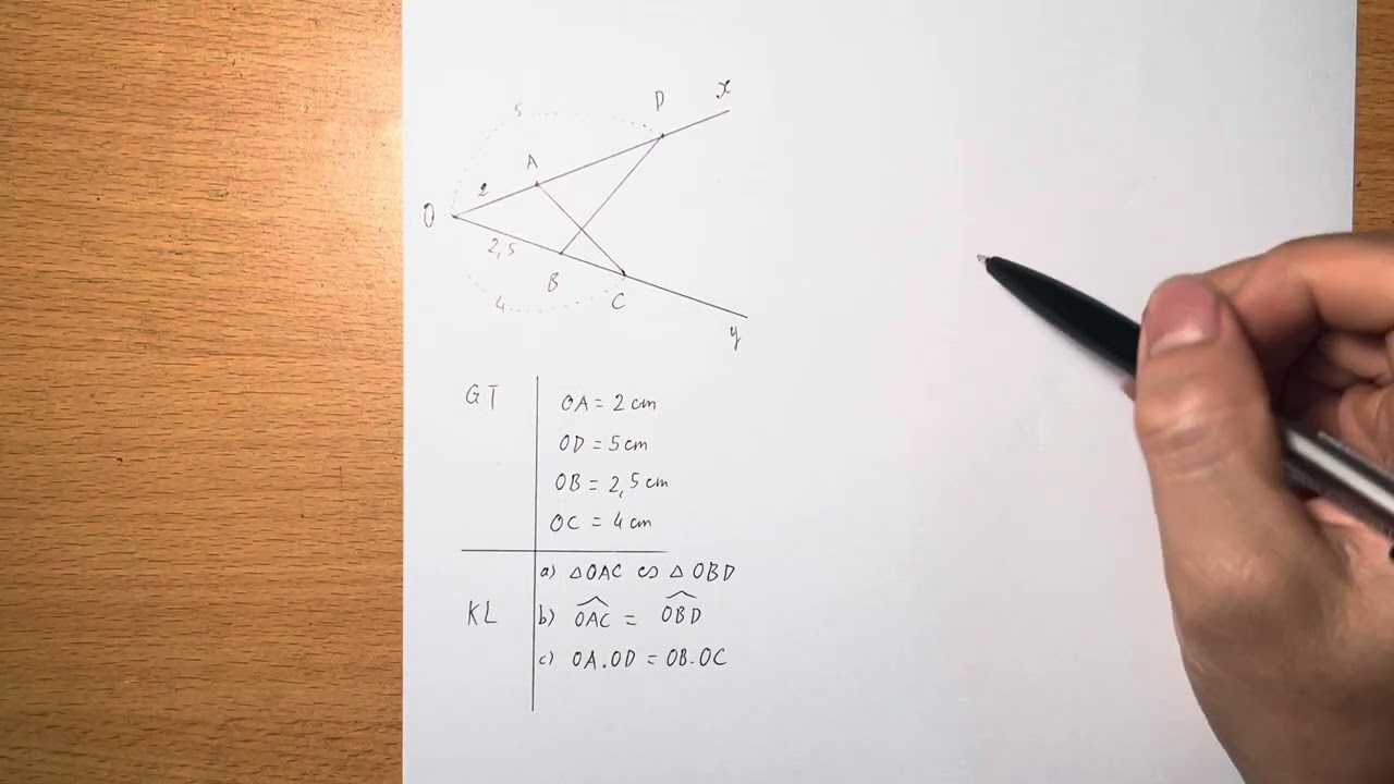 BÀI GIẢNG TOÁN 8: Trường hợp đồng dạng thứ 2 của tam giác (cạnh - góc - cạnh)