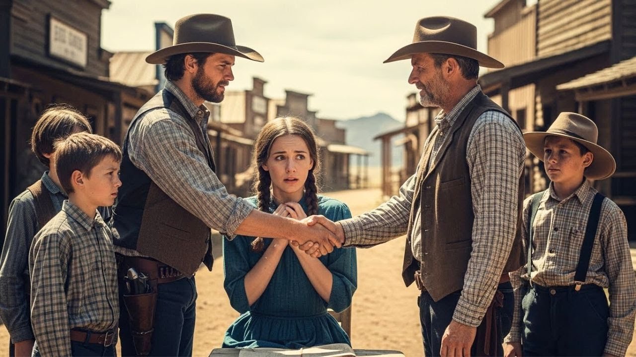 At 18, She Was Given to a Widowed Cowboy With 3 Kids — What Happened Changed Them All