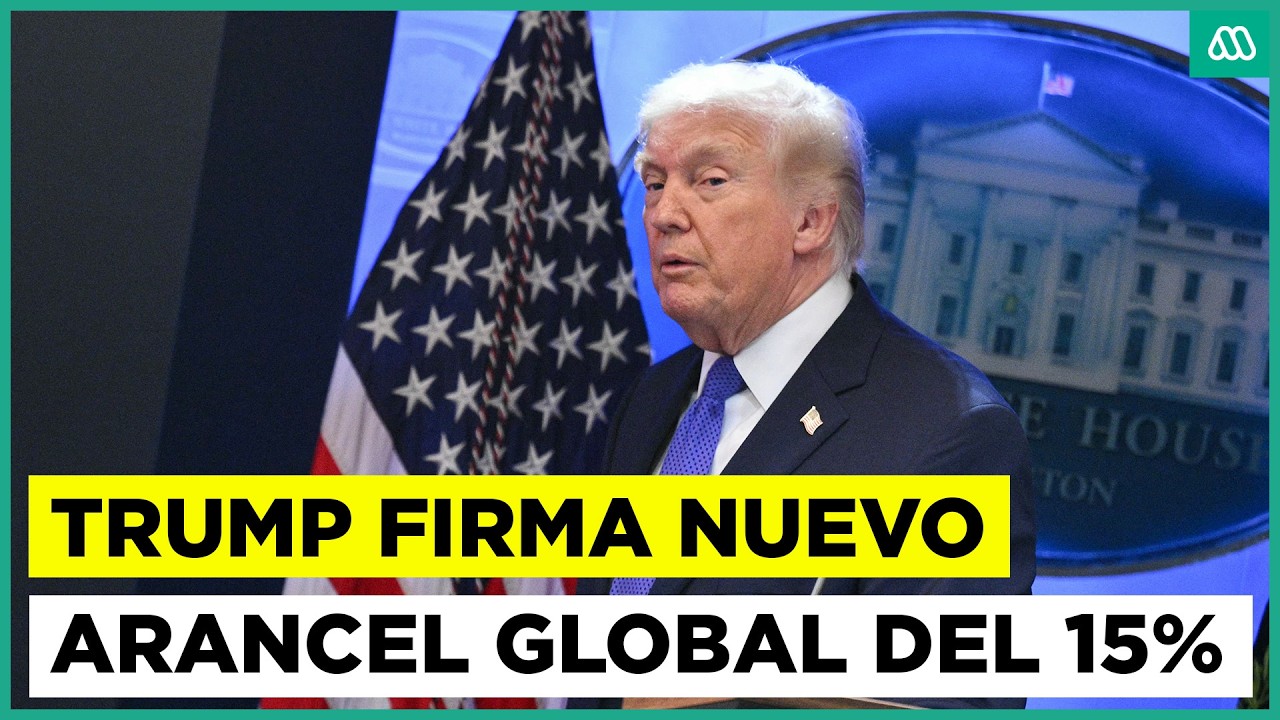Donald Trump aumenta arancel global de EEUU a 15% tras rev&eacute;s judicial