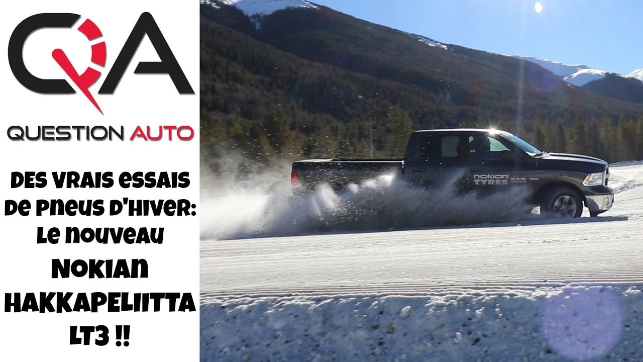 Vrai tests de pneus d'hiver: Le Nokian HAKKAPELIITTA LT3 | Pour le travail!
