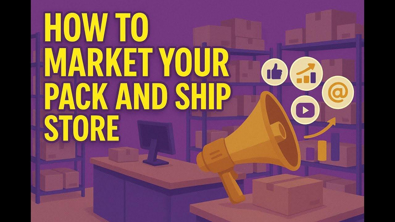 How to Market Your Pack and Ship Store