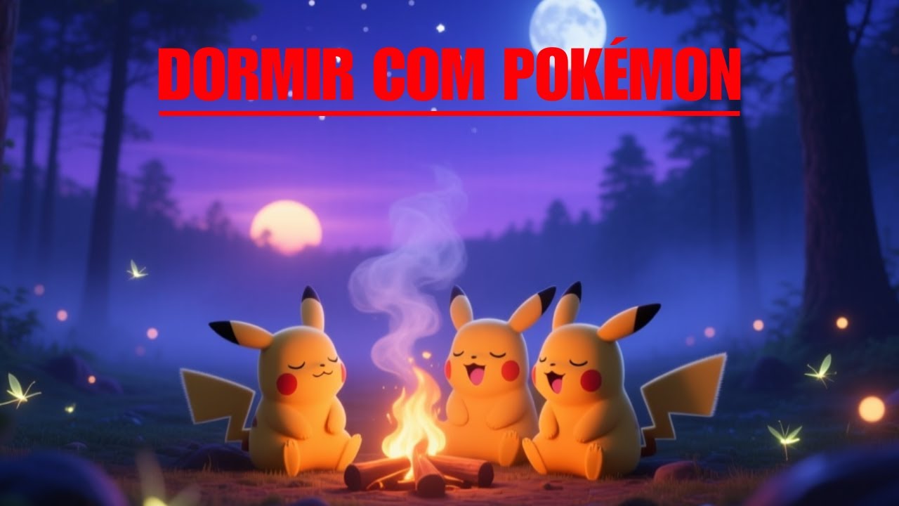 1 Hora com 100 Curiosidades de Pokémon Para Dormir