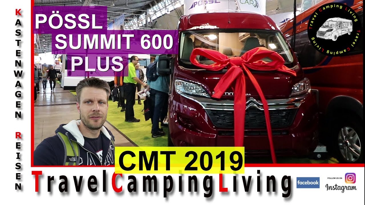 #1 CMT Stuttgart 2019, Pössl Summit 600 Plus Vorstellung, Pössl Stand Kurzrundgang