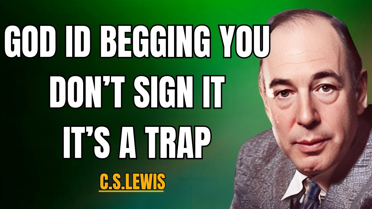 Chosen One, Someone Is About to Die Because of Your Next Move...| C.S. Lewis 2026