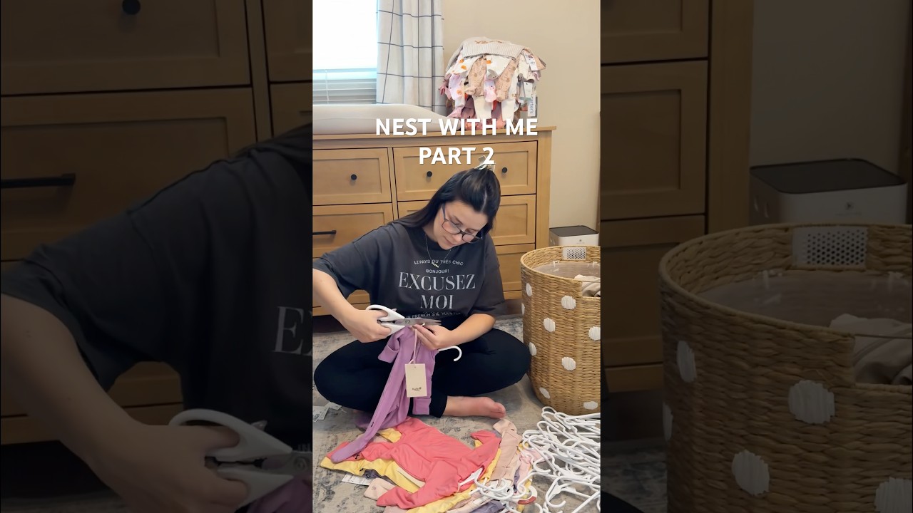 probably my least fav thing to do ever 🤣 #nesting #mom #pregnancy #pregnant #baby #vlog #babies