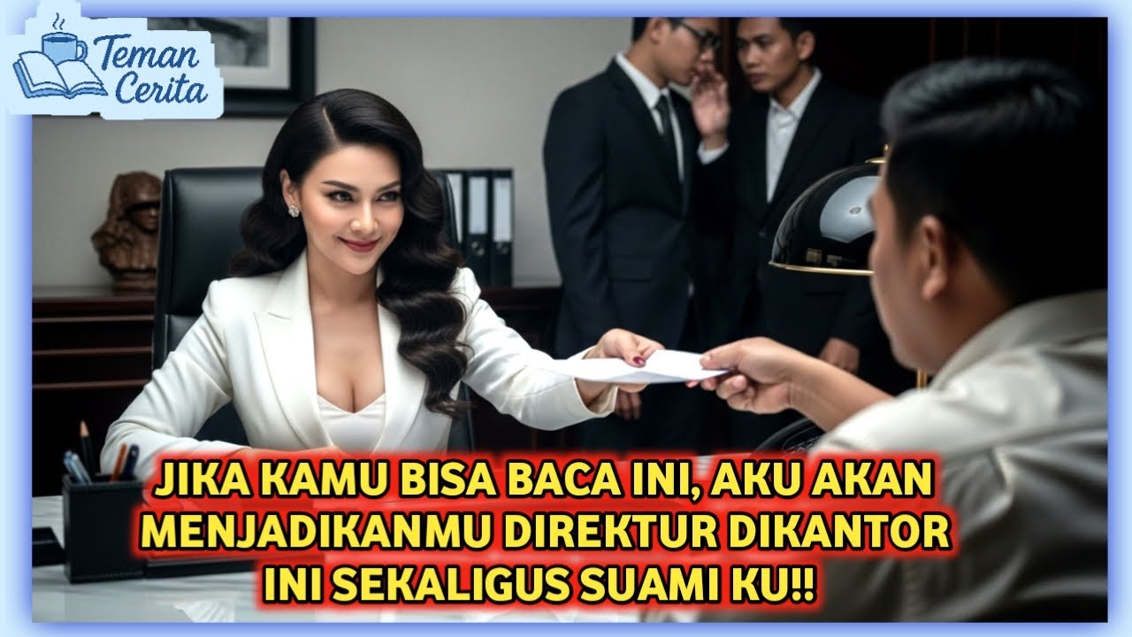 😱 CEO Sombong Tantang Pelamar kerja : KALAU BISA baca ini Kau Jadi Direktur SEKALIGUS Suamiku !  🔥