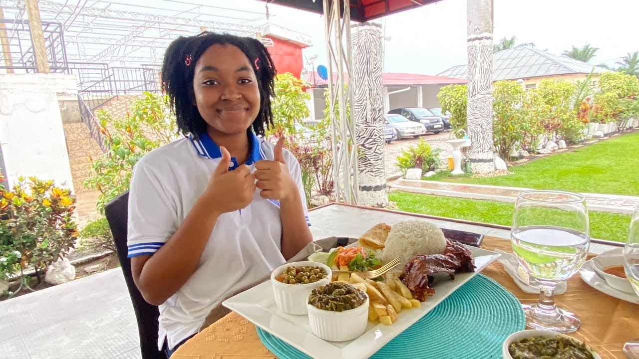 Americans trying local Burundian food in Bujumbura Burundi