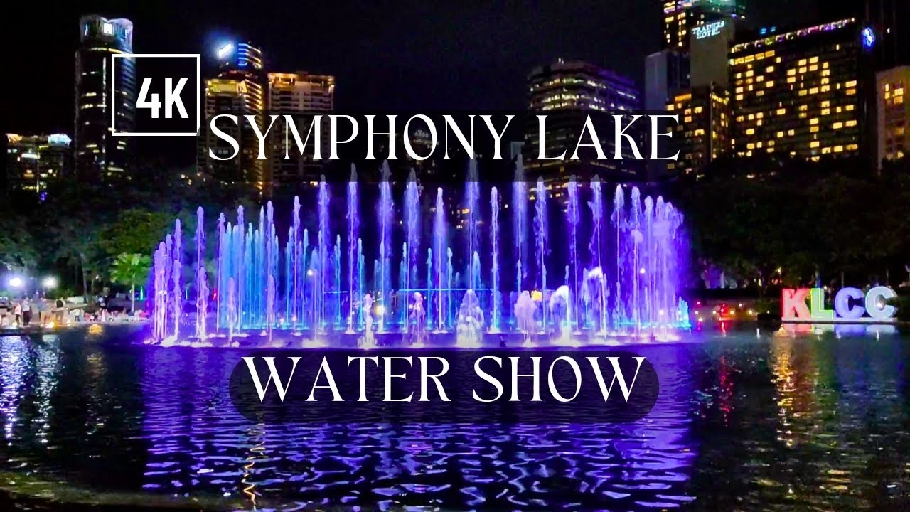 Dazzling Night Show: Dancing Musical Fountain at Petronas Twin Towers
