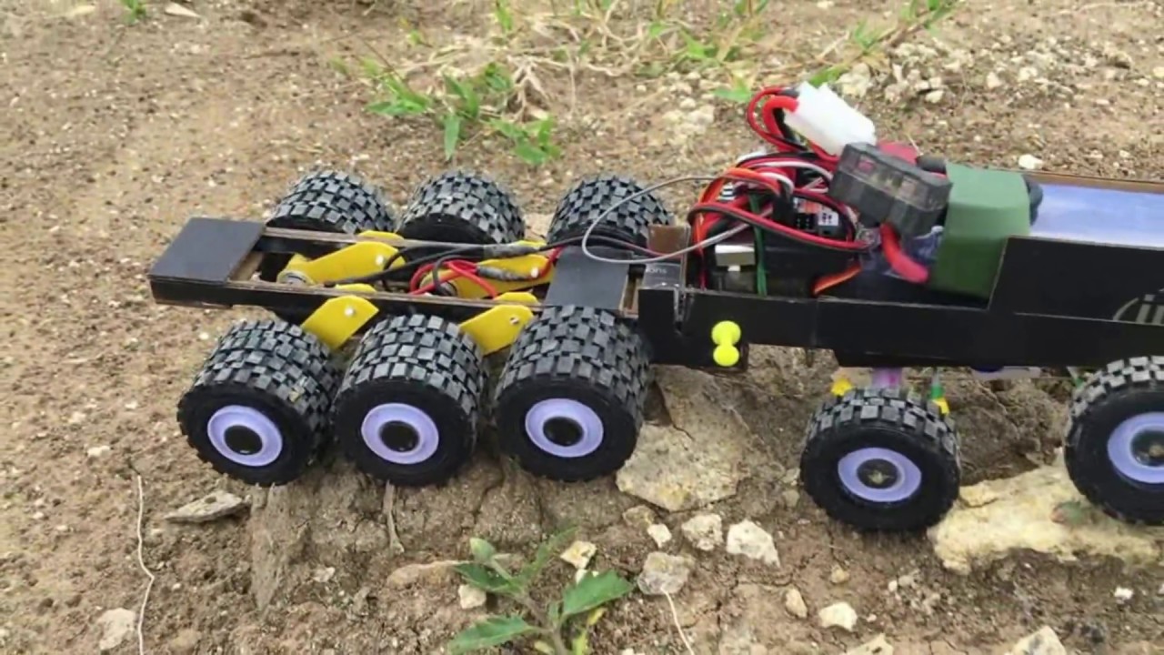 RC Homemade | Amazing RC Heavy truck 10 x 10 making at home