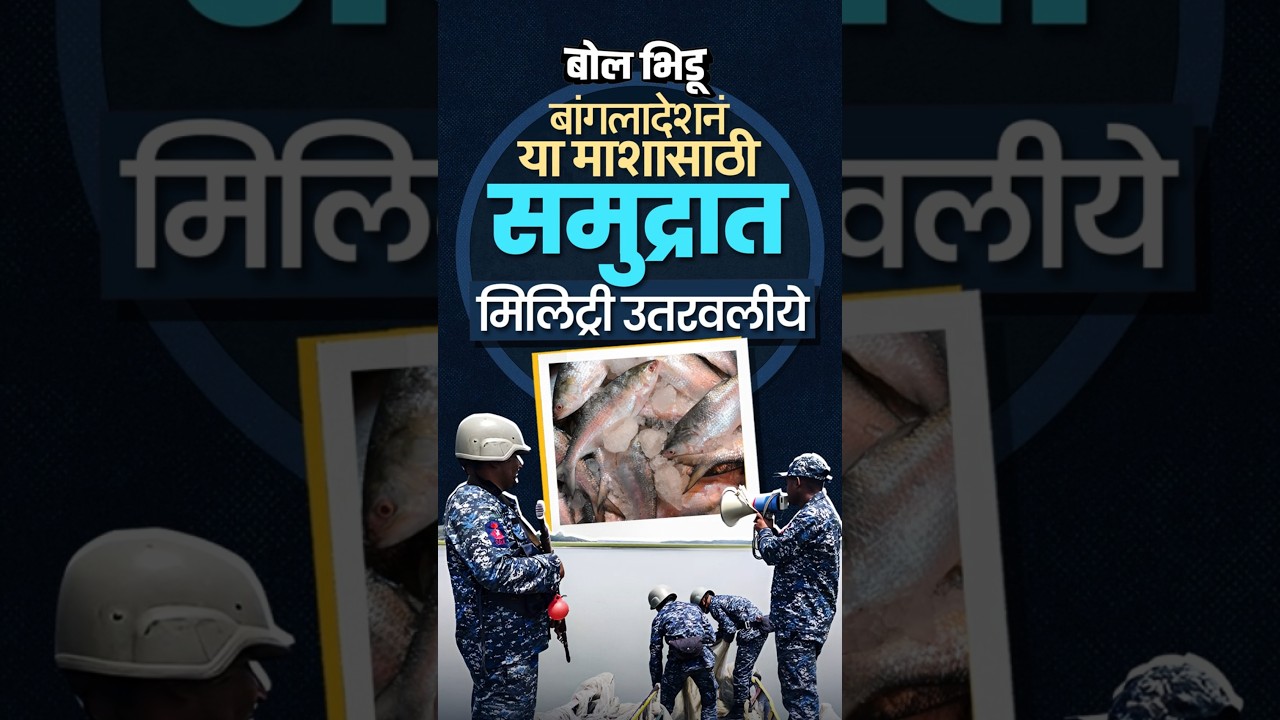 Hilsa Fish साठी Bangladesh Navy च्या 15 युद्धनौका, हेलिकॉप्टर्स समुद्रात तैनात, नेमकं कारण काय ?