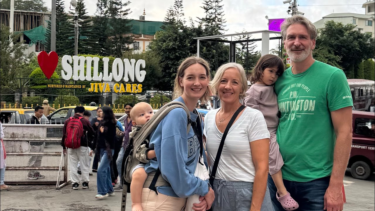We have a visitor from USA to Shillong | Family day | Jerry&Emma 