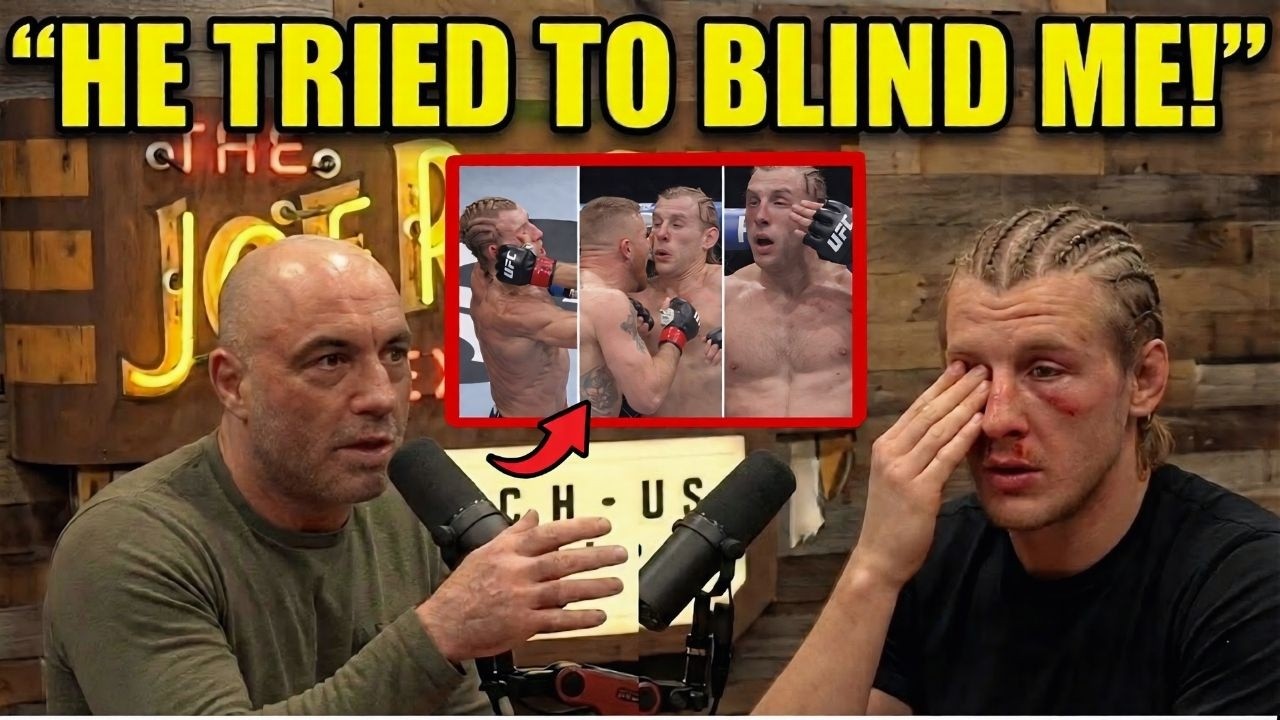 Paddy Pimblett Claims Justin Gaethje’s Eye Poke Was 100% Intentional.