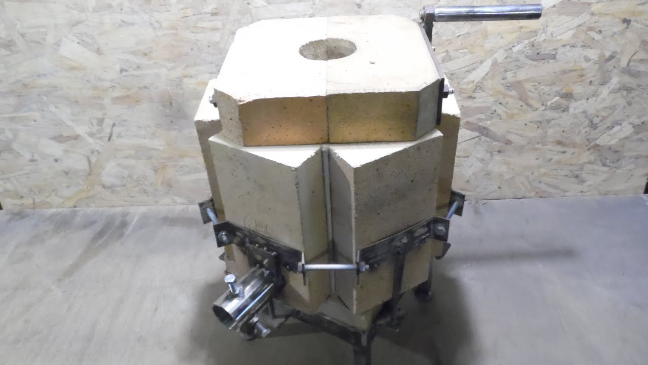 Печь для ПЛАВКИ АЛЮМИНИЯ своими руками. Don't Build a Metal Foundry Until you See This First