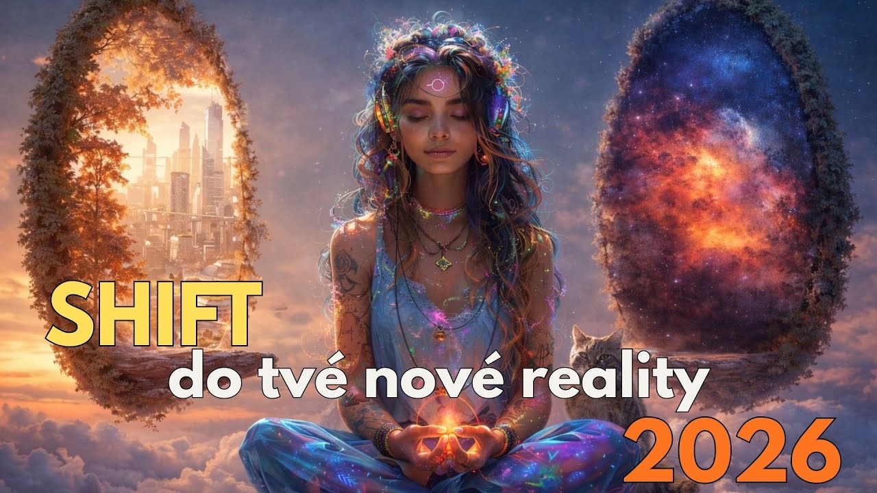 MEDITACE PŘESUŇ SE DO NOVÉ REALITY | 2026 meditace | kvantový skok