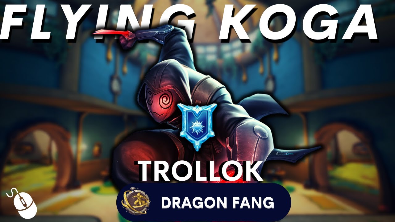 Dragon Fang Flying koga is op in Low ELO Trollok (Diamond) Paladins Koga Competitive