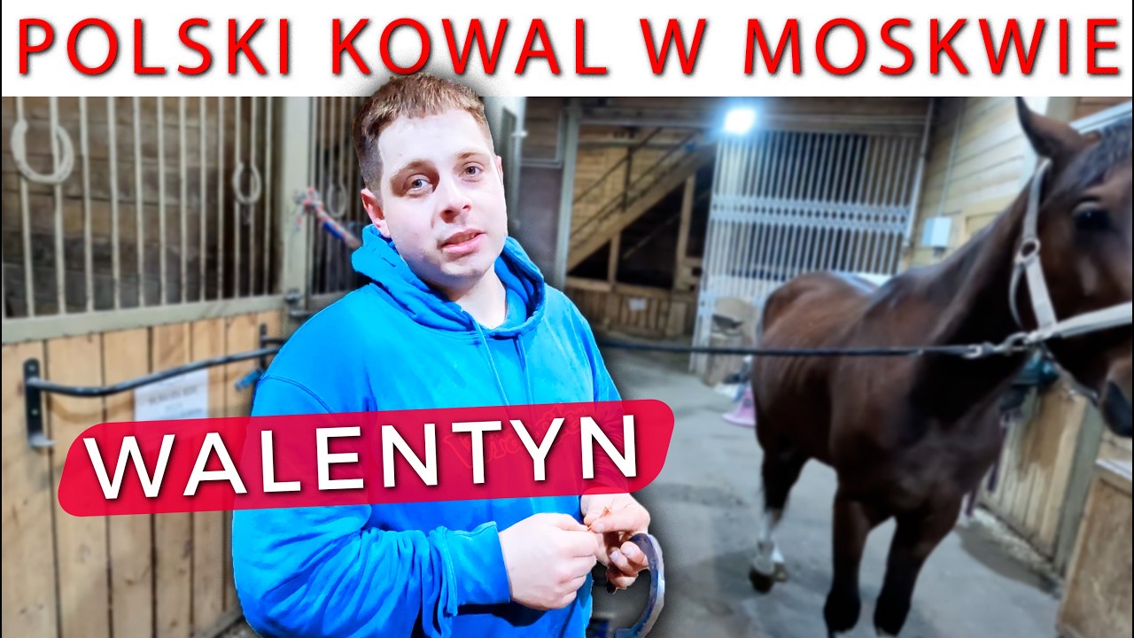 Rosjanin urodził się w Polsce, opowiada o pracy kowala w Moskwie #Rosja