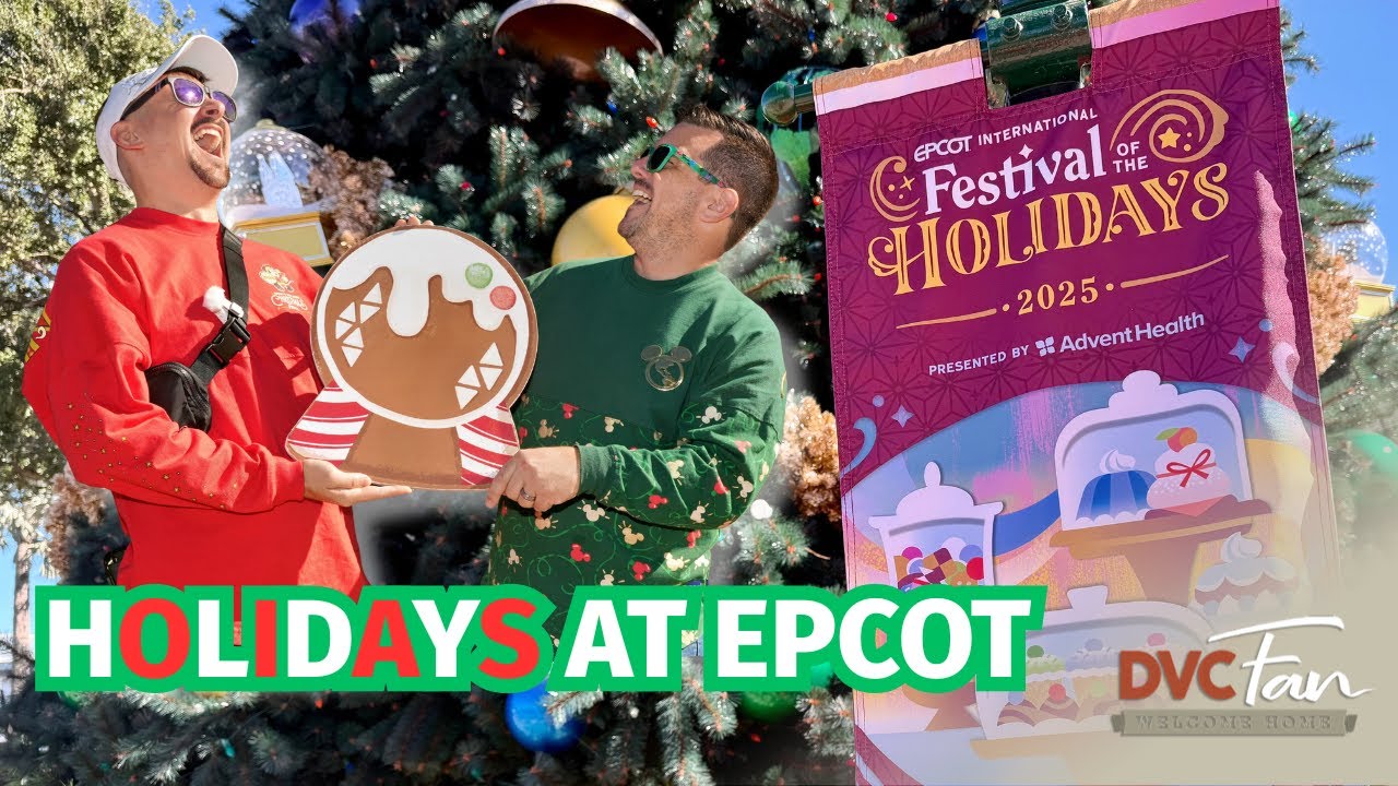 Мы съели ВСЕ ПЕЧЕНЬЕ 🍪 на фестивале праздников в EPCOT в 2025 году! Лучшая еда, напитки и праздни...