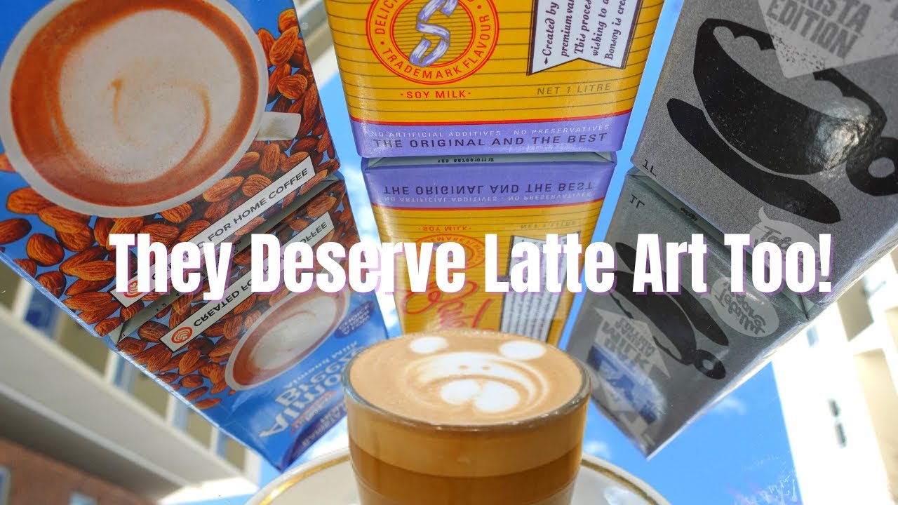 How to Make Latte Art with Alternative Milk (Almond, Oat, Soy)