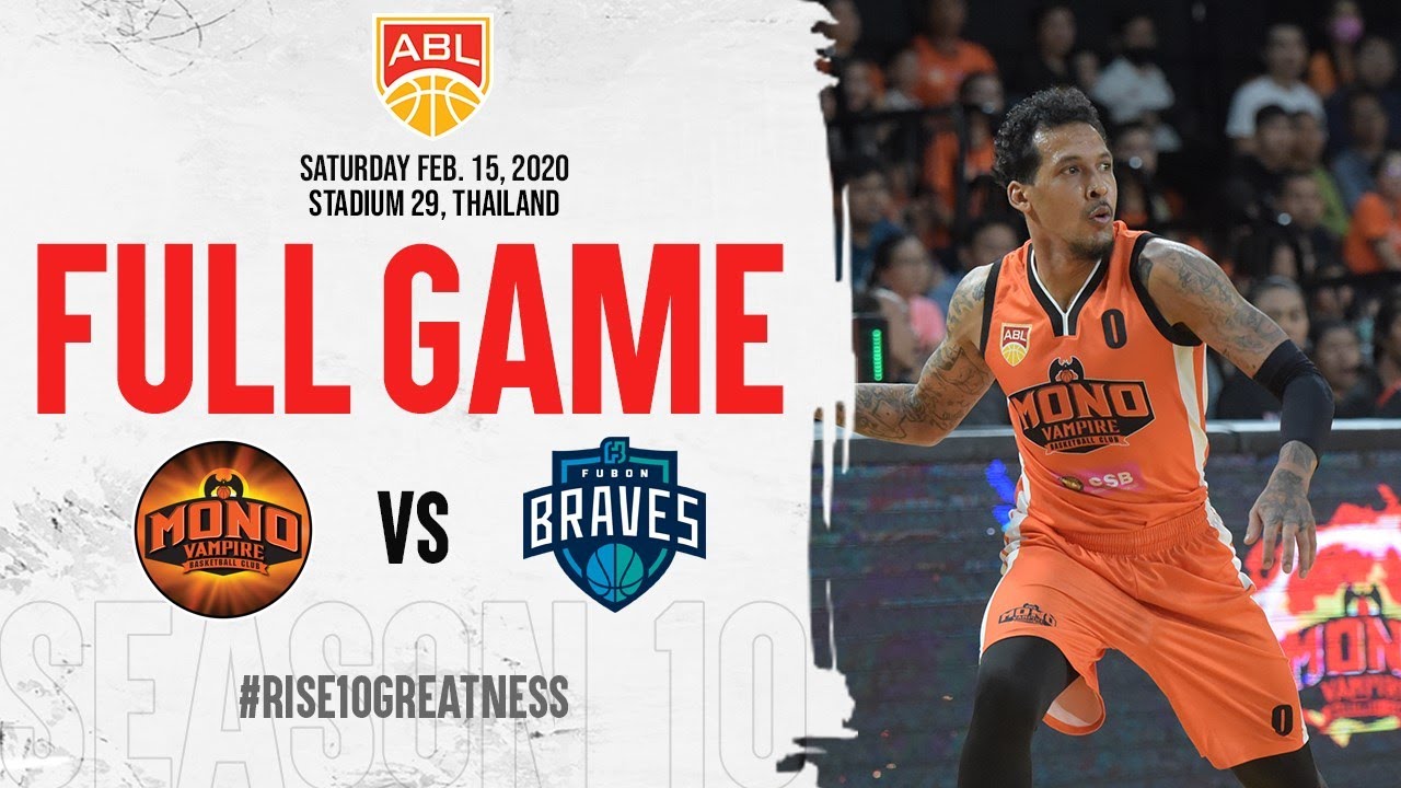 Mono Vampire v Taipei Fubon Braves | FULL GAME | 2019-2020 ASEAN Basketball League