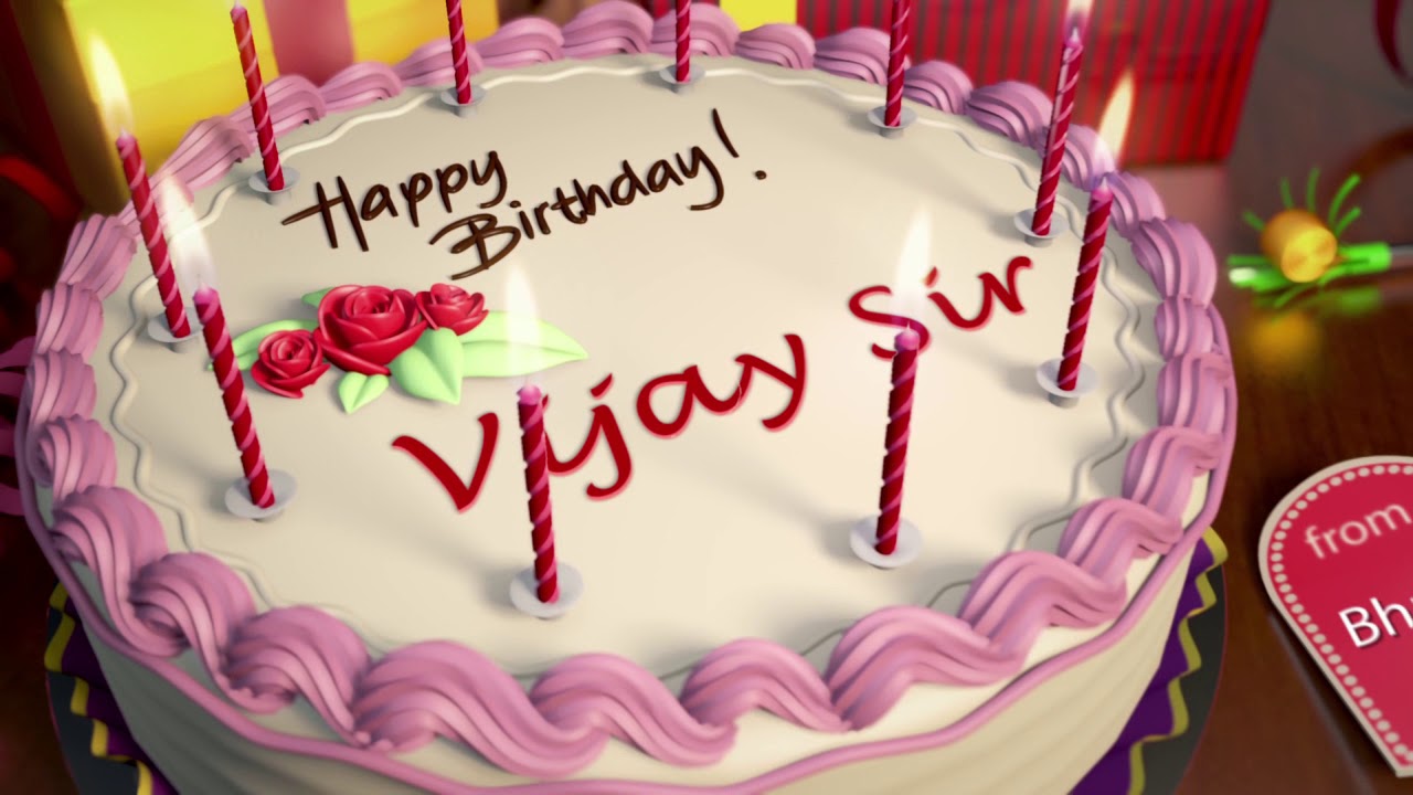 Happy Birthday Vijay Sir