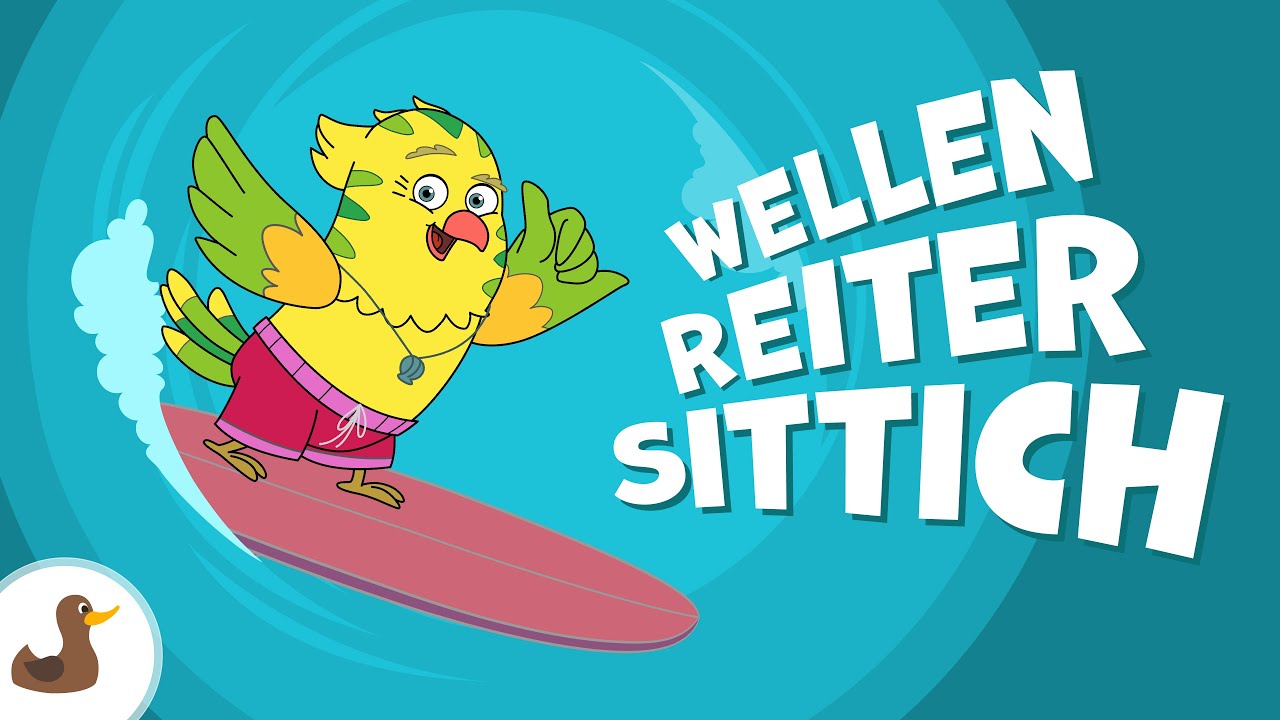 Wellenreitersittich | Lustige Tierlieder | JiMi FLuPP | Sing Kinderlieder