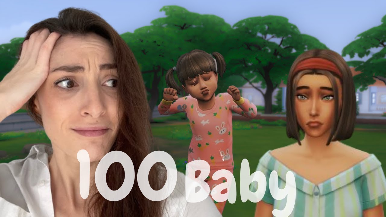 La maison des pleurs - 100 Baby challenge EP2 - Let's Play Sims 4