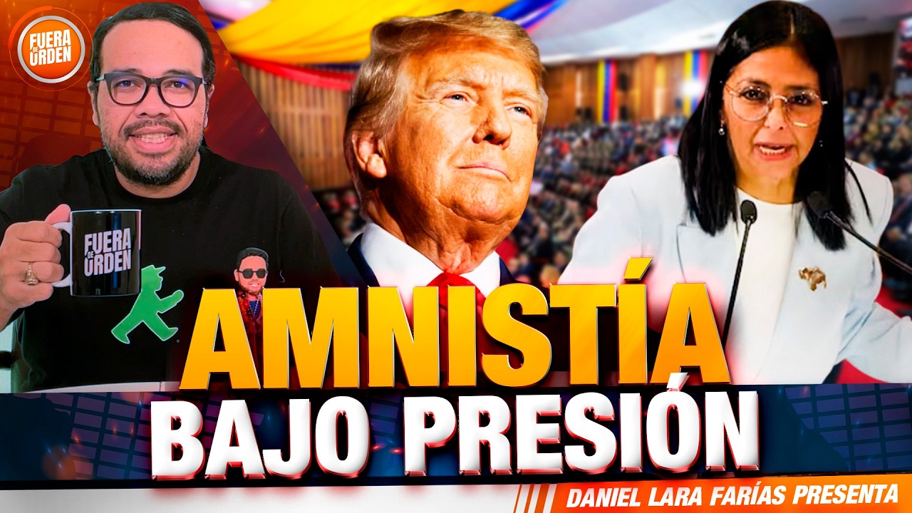 Trump Aprieta y el Chavismo se Rinde: Amnistía General a Presos Políticos