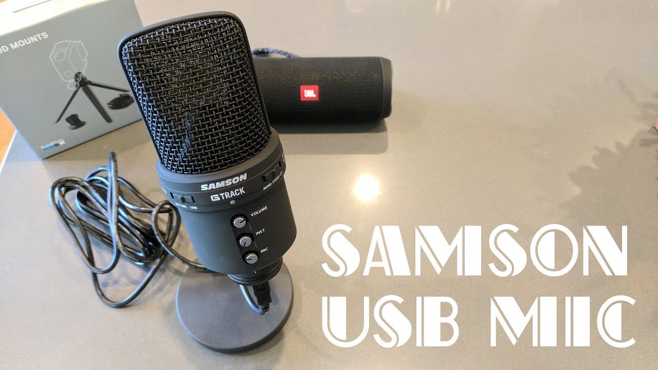 Samson G-Track USB Recording Supercardioid Microphone Review