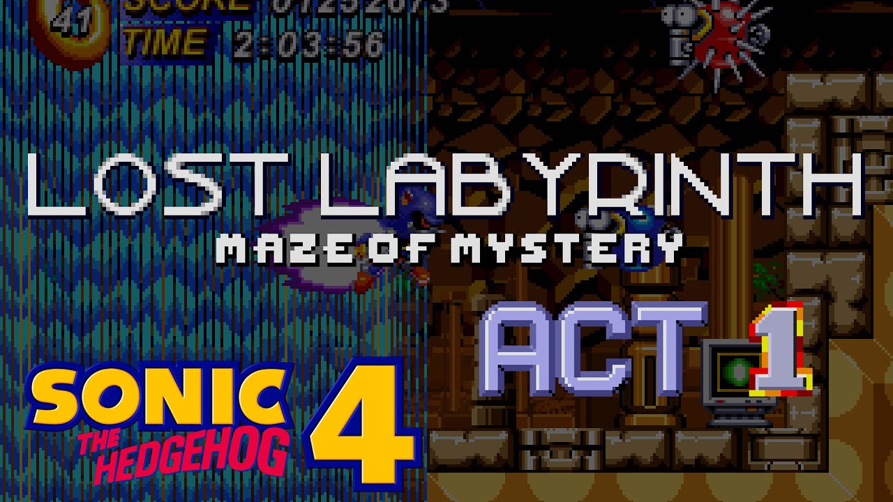 Sonic The Hedgehog 4 - Lost Labyrinth Zone Act 1 (SEGA 32X Remix)