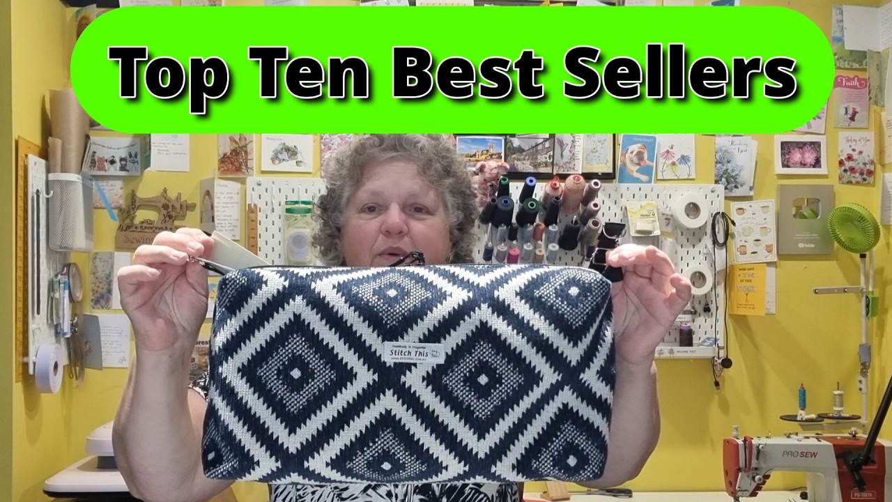 Sew to Sell My Top Ten Best Sellers. What handmade products did I sell in the past 3 months