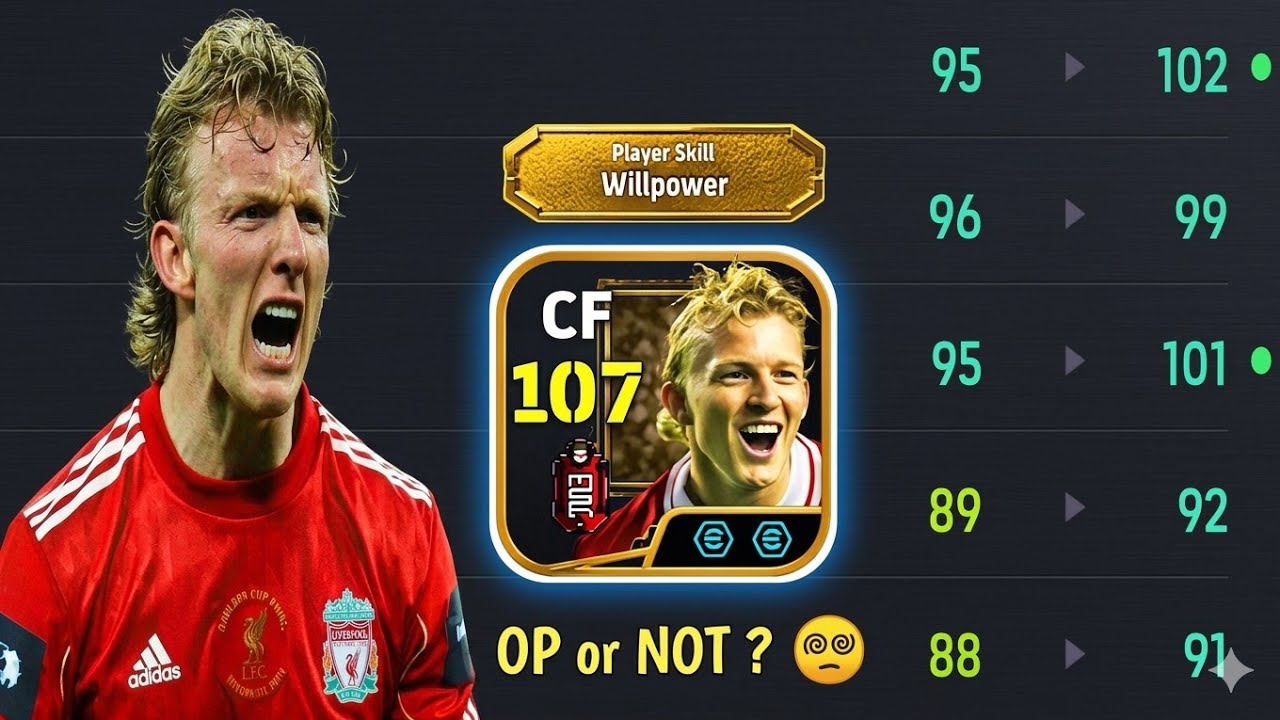 This Dirk Kuyt Card is Different 😳 | Willpower Skill | eFootball Mobile