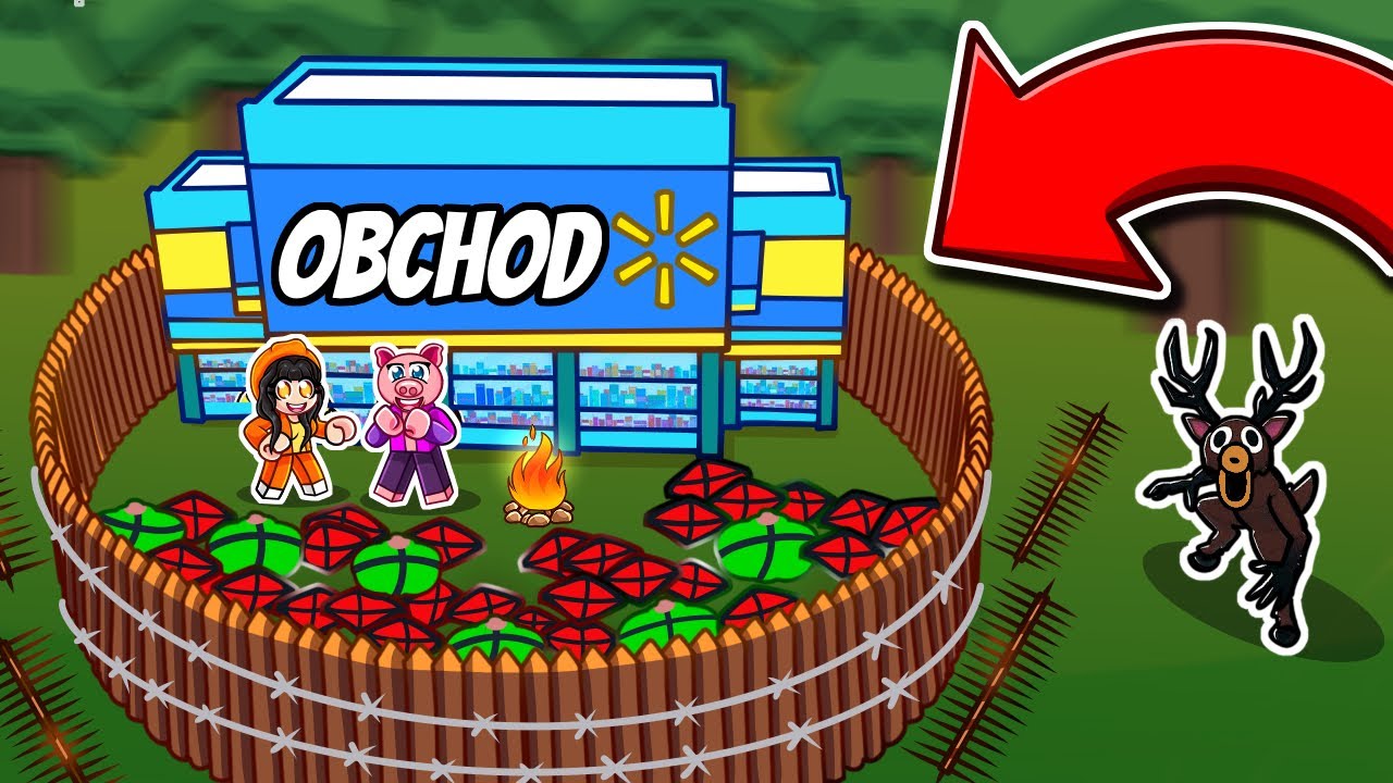 Stavím SUPERMARKET v 99 Nocí v Lese!