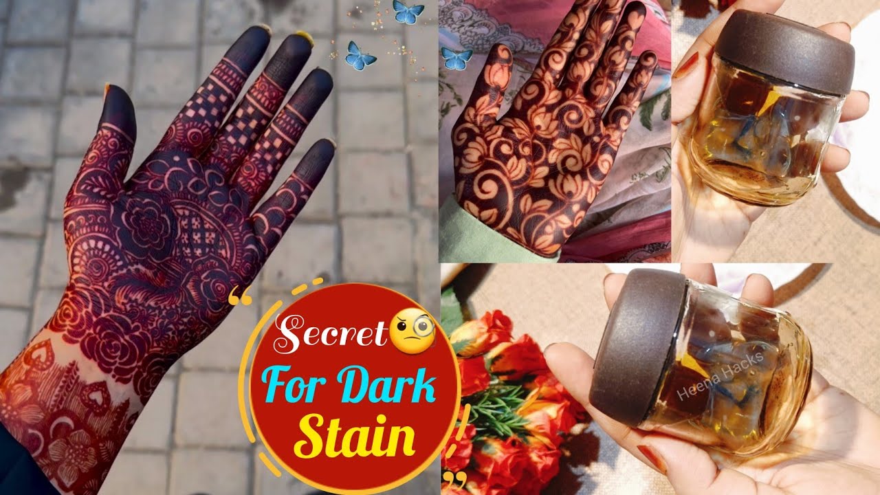 Secret for Dark stain Mehndi 😱 | How to make cloves oil at home for mehndi stain #mehndi Henna hacks