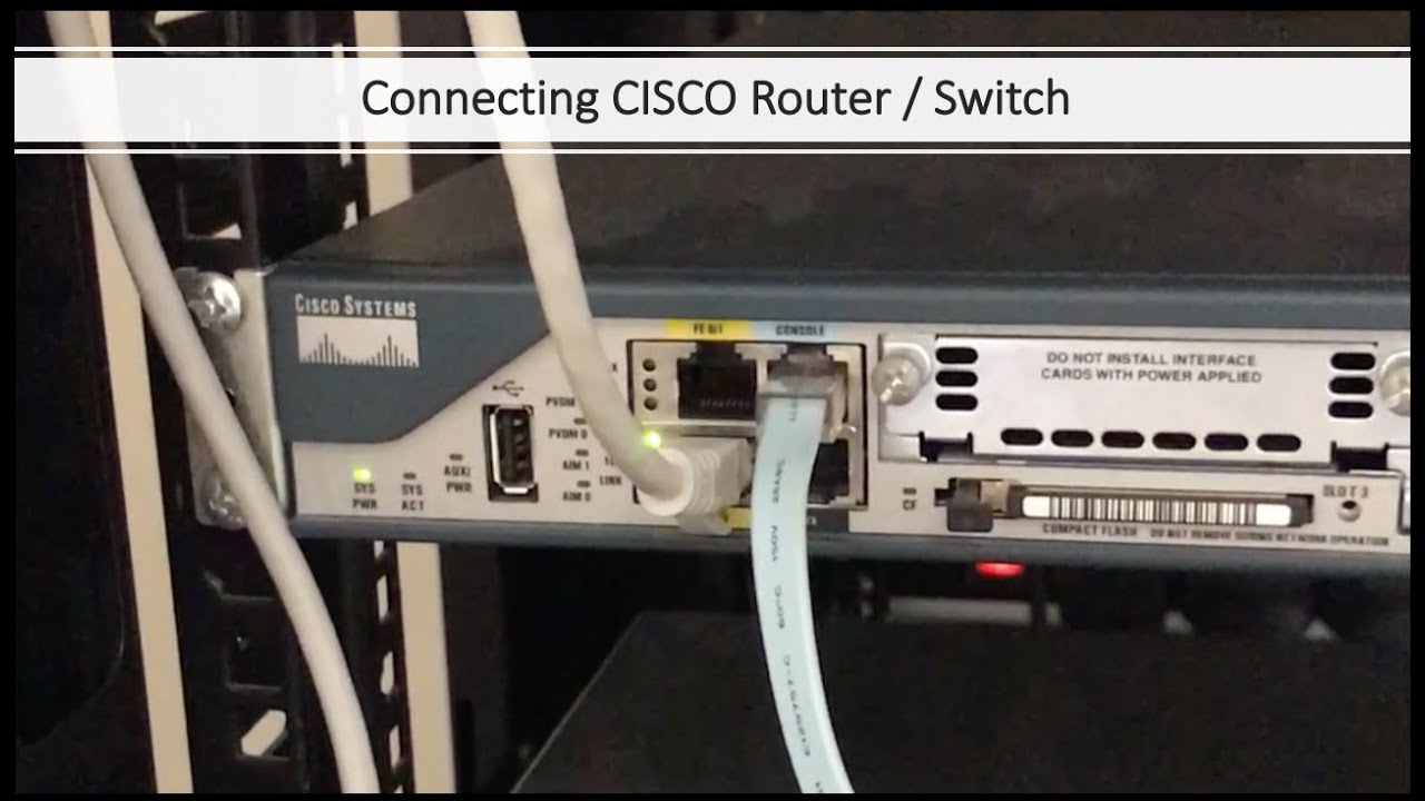Building Your Network Foundation: Basic Router and Switch Connection & Configuration (CISCO)