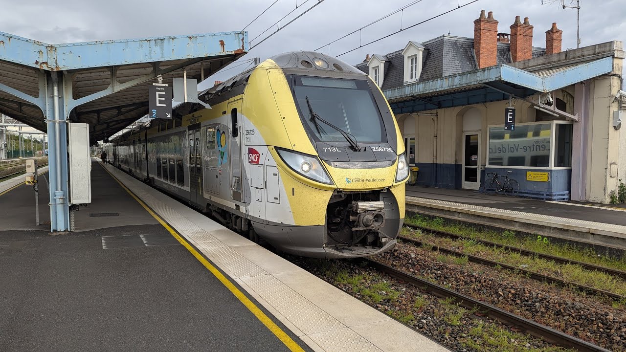 TER Centre-Val de Loire (Rémi Express) Bourges - Paris-Austerlitz Omneo Premium