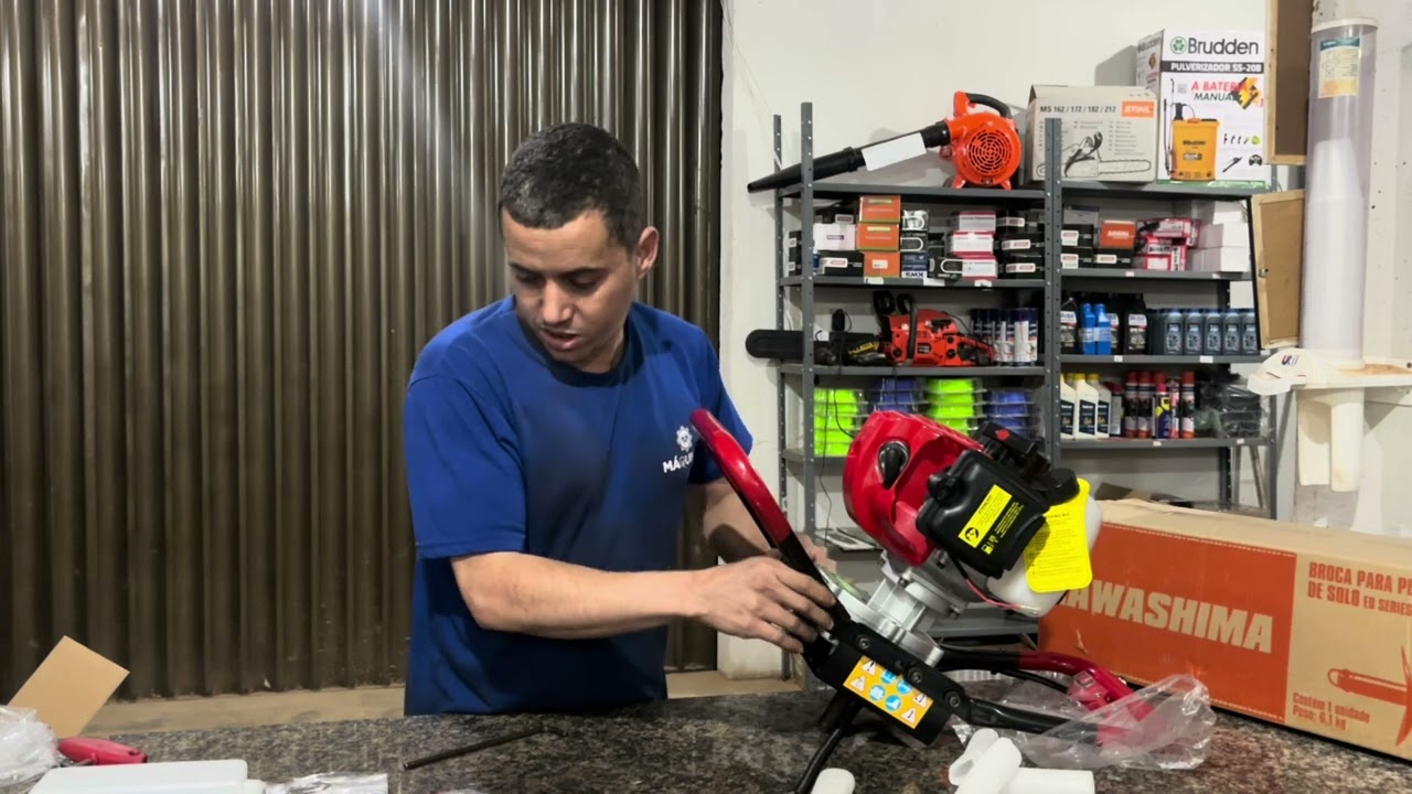 Perfurador de Solo Kawashima 52 Cc Dicas na hora da Montagem