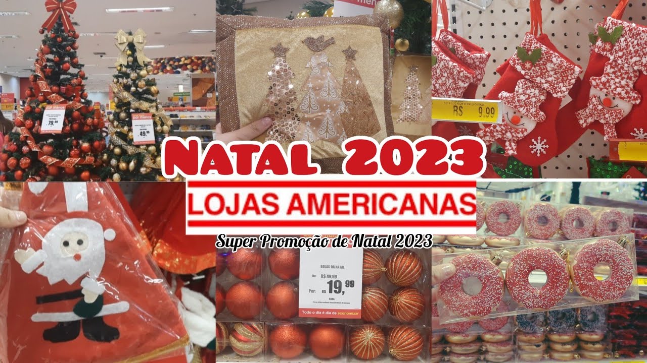 NATAL 2023 NA LOJAS AMERICANAS/TOUR E PROMOÇÃO DE NATAL 2023