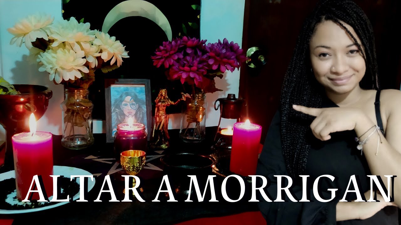Altar a la Diosa Morrigan