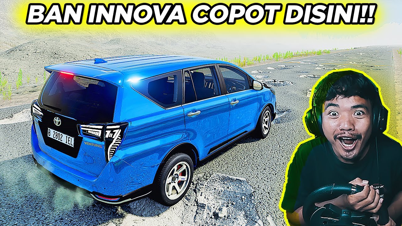 Uji suspensi Innova Reborn - BeamNG drive