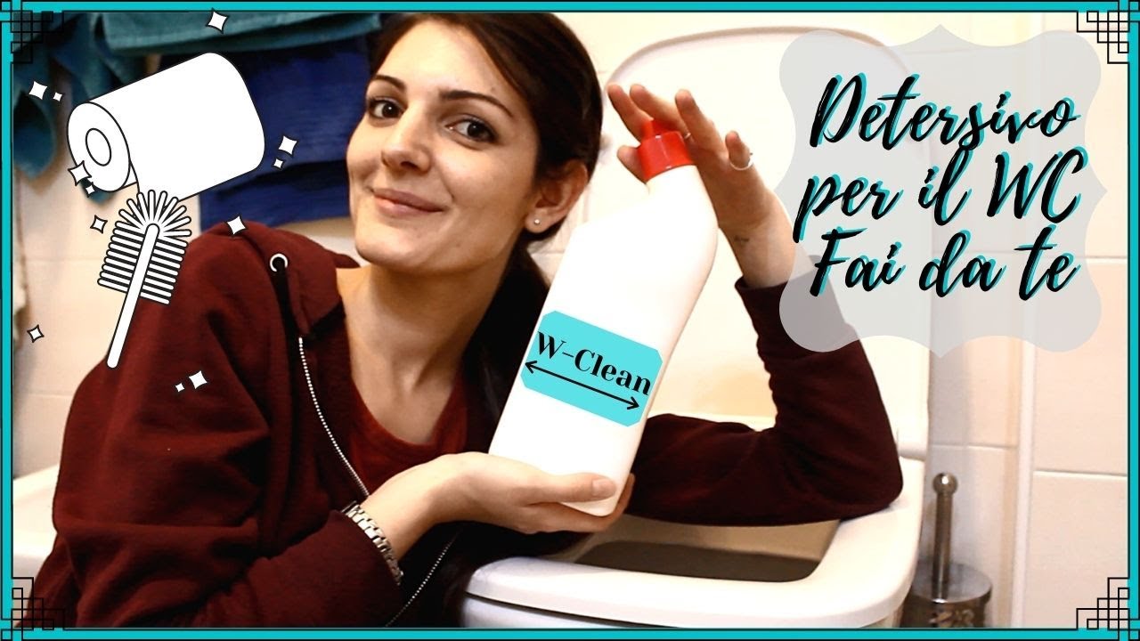 DETERSIVO per il WC Fai da Te | Giulia Pollon
